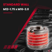 E-Z LOK M12-1.75 IT, M16x2.0 ET, 16.99mm L (Pack of 1) / 5 / Pack of 5 Thread Locking Inserts