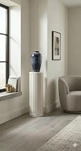 Martin Furniture Tulane Round Pedestal - White