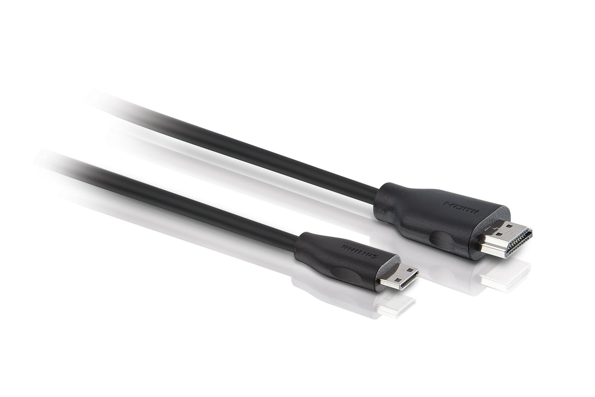 Cable 1.5 m Black by PHILIPS – 1.5 Meters, black, Model SWV2472W/10