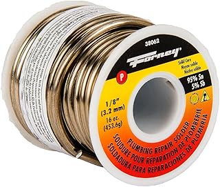 Forney 38060 Solder LF Solid 1/8", 4 oz.,Silver