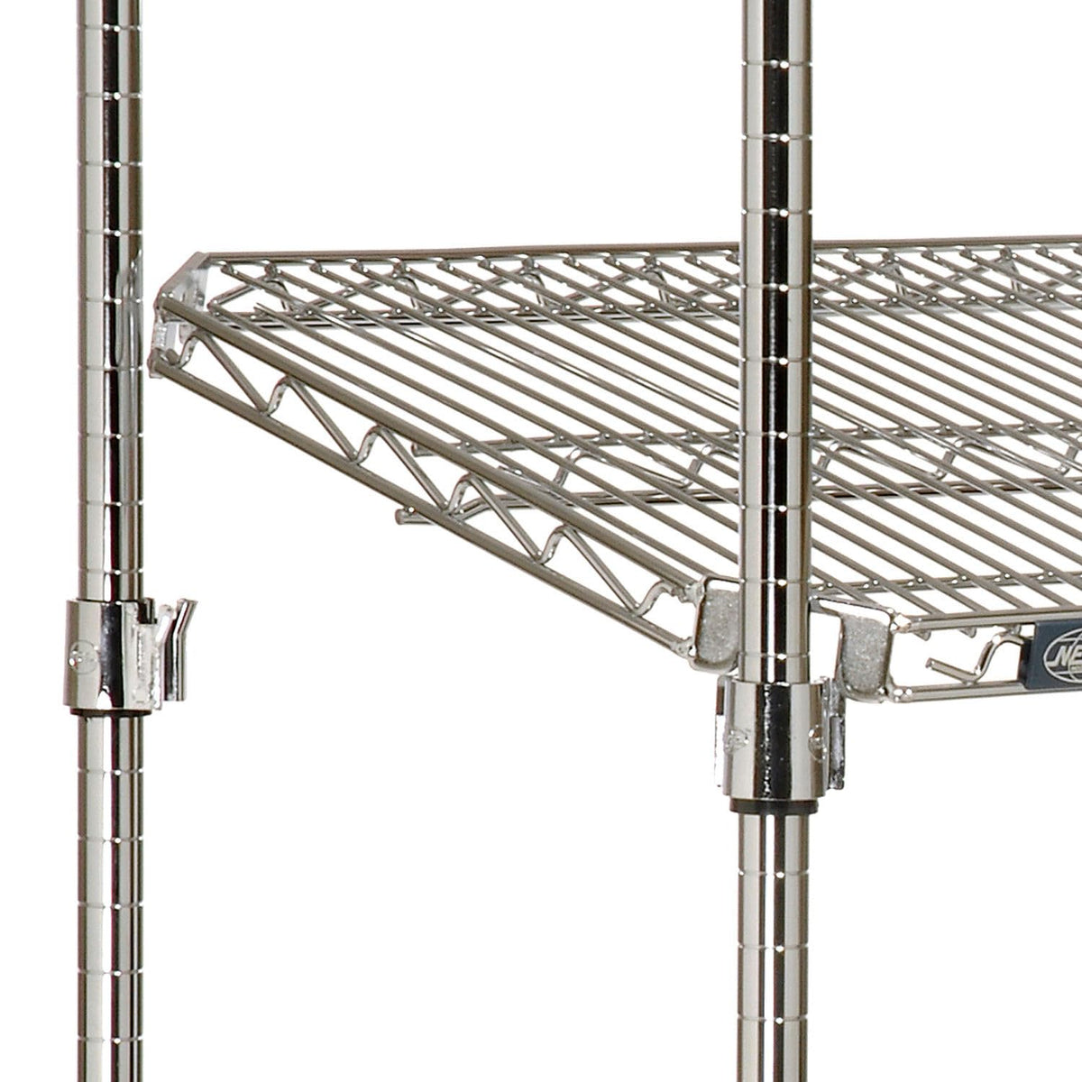 Quick Adjust Wire Shelving by Nexel – 4, Alloy Steel, Chrome, Model 580563