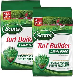Scotts Turf Builder Lawn Food, 12.5 lbs. (2-Pack) | Fertilizer for All Grass Types