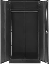 Global Industrial Wardrobe Storage Cabinet with Garment Rod, Steel