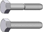 18-8, 5/16IN-18 HEX Head Cap Screw, Plain Stainless Steel, 1-1/4 in L