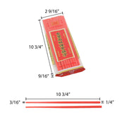 Red chopstick (1000 pairs/case) by Thunder Group – Bamboo, Red, Pack of 1000, Model PLCS003