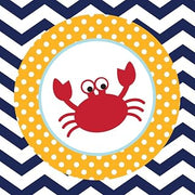 Creative Converting Napkins, Beverage, Crab