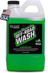 Slick Products Off-Road Wash & Cleaner Super Concentrate Soap - 64 oz | Dirt bike, ATV, UTV & truck cleaner; thick foaming soap; hybrid ceramic protection; foam cannon ready; cuts mud and grime