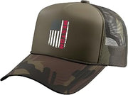 Weston USA Flag Lover Patriotic American Weston Trucker Hat with Adjustable Mesh Back