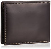 Men's Leather Wallet With Attached Flip Pocket by Timberland – One Size, Leather, Brown (Cloudy), Model D01387/01
