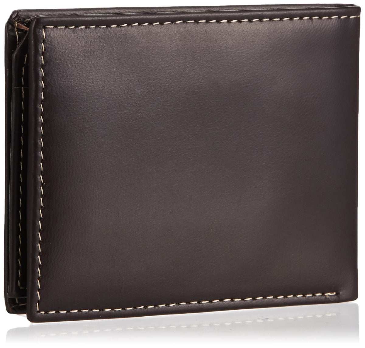 Men's Leather Wallet With Attached Flip Pocket by Timberland – One Size, Leather, Brown (Cloudy), Model D01387/01
