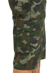 Men's Sur Cargo Short by Lee – Cotton, Nylon, Spandex, Olive Grove Camo, Model 112361827