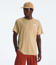 Men's Escape The City Short-Sleeve Tee by The North Face – Cotton, Khaki Stone, Model NF0A8GMK