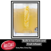 1.5 Gal BPA-Free Beverage Dispenser by Tablecraft – 1.5 gallons, Plastic, Clear, Model BAD1500