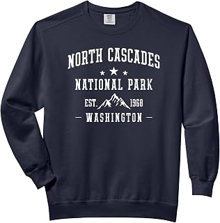 North Cascades National Park Comfort Colors Adult Sweatshirt