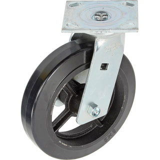 Swivel Plate Caster by Faultless – 9.25"L x 2"W x 9.5"H, Steel, Model 1418-8