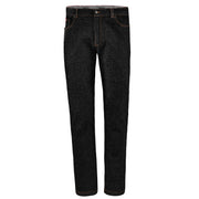 Men’s Fleece-Lined Flex Utility Jean by Red Kap – 42W x 32L, Cotton, Black Wash, Model F5D3BW 42 32