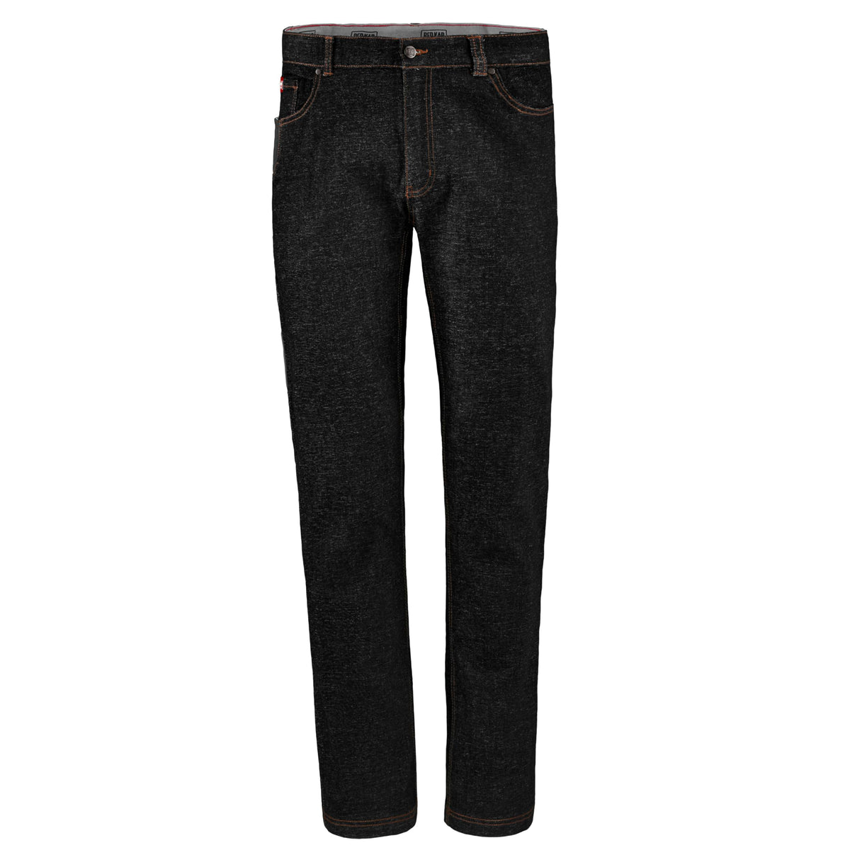 Men’s Fleece-Lined Flex Utility Jean by Red Kap – 42W x 32L, Cotton, Black Wash, Model F5D3BW 42 32