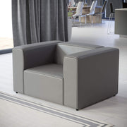 Modway Grey / Contemporary / Armchair Chairs