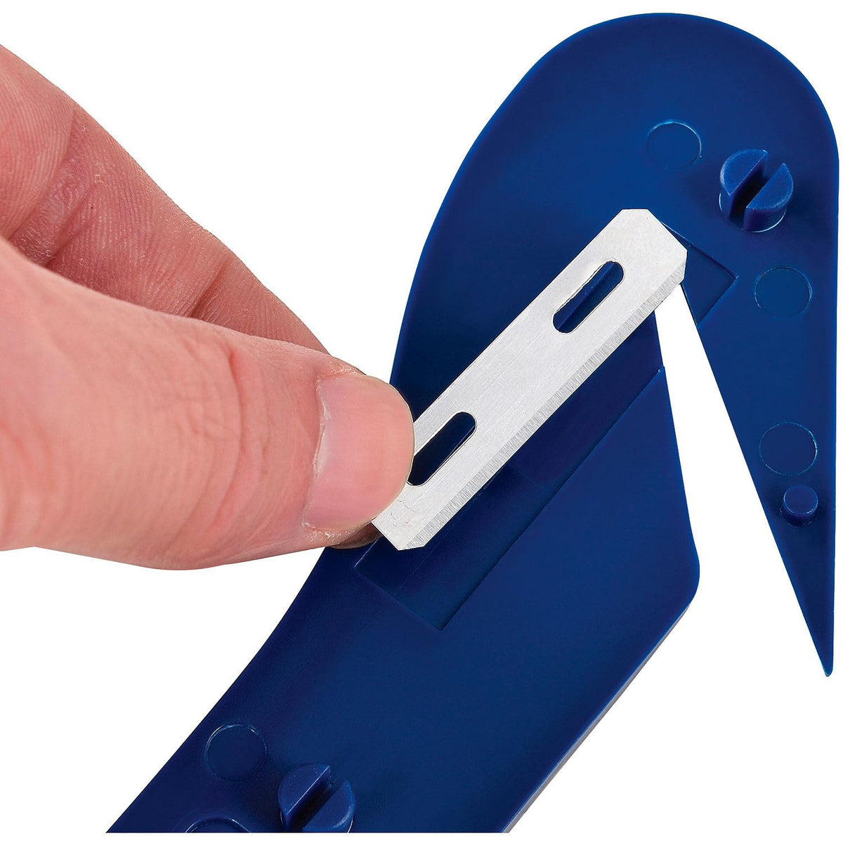 Stretch Wrap Film Cutter by Global Industrial – Plastic, Blue, Model WA300B