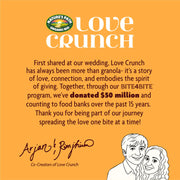 Dark Chocolate & Peanut Butter Granola by Love Crunch – 11.5 Ounce (Pack of 6), Pack of 6, Model 16207U2