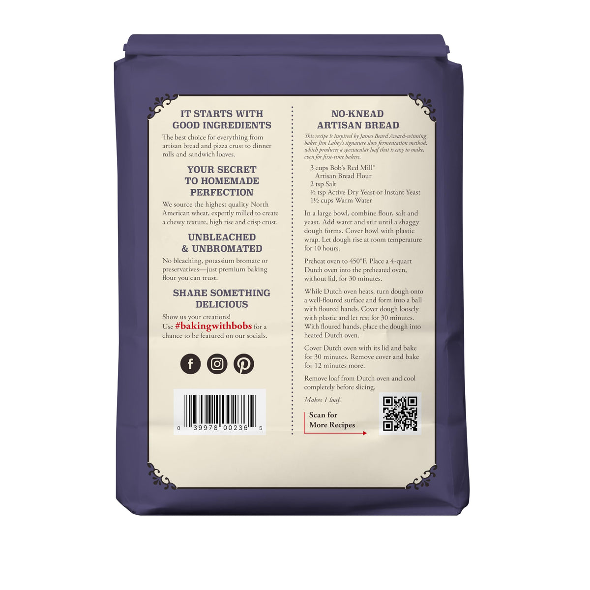 Bob's Red Mill 5 Pound (Pack of 1) / 4 / 1 Wheat Flours & Meals