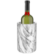 Marble Wine Chiller Bucket - Wine Bottle Cooler for Parties by Modern Innovations – 750 mL, Marble, Gray, Model 1130