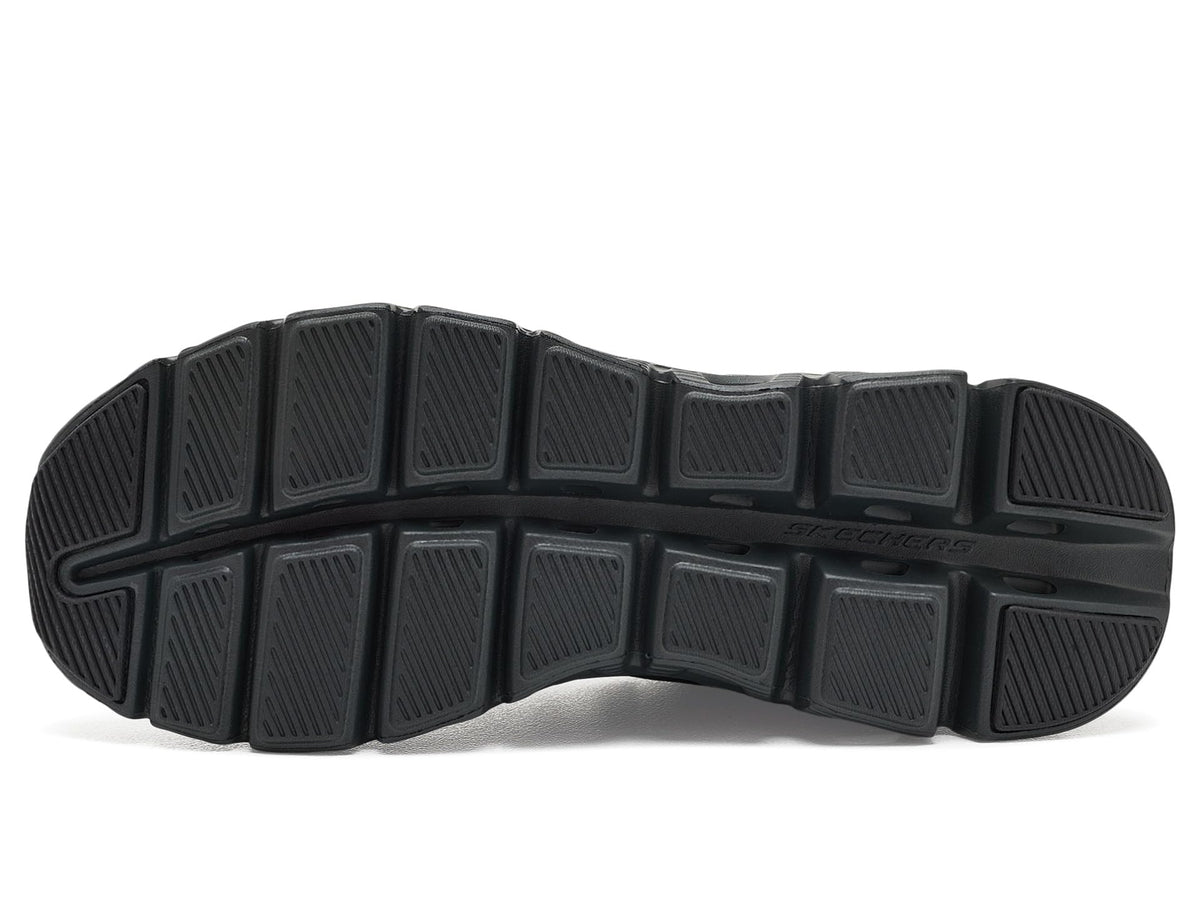 Men's Arch Fit Glide-Step Wave Bremet by Skechers – Mesh, Black/Red, Model 233488