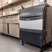 Commercial Undercounter Ice Maker with Bin by Scotsman – 80.0 pounds, Stainless Steel, Model UC2024MA-1