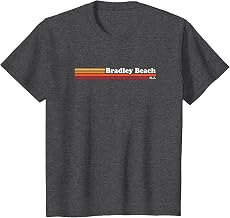 Vintage 1980s Graphic Style Bradley Beach New Jersey T-Shirt