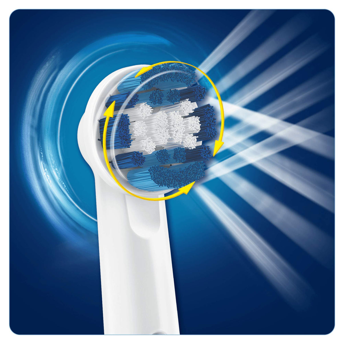 Precision Clean Brush Heads 8 + by Oral-B – 10 Count (Pack of 1), Nylon, White, Pack of 10, Model EB208+2