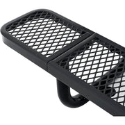 Global Industrial Black / Industrial / 96 inches x 30 inches x 17 inches Picnic Tables