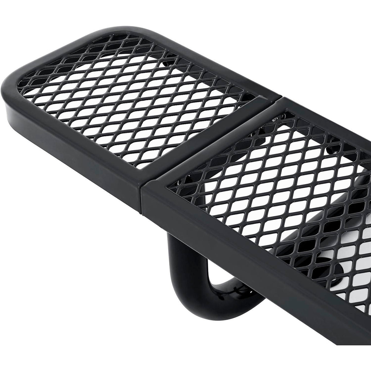 Global Industrial Black / Industrial / 96 inches x 30 inches x 17 inches Picnic Tables