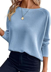 Women‘s Casual Fall Tops,S-XXL