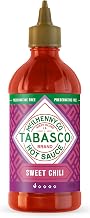 TABASCO Brand Sweet Chili Sauce, Mild, 11 Oz Squeeze Bottle (8-Pack) | Easy-to-Squeeze Hot Sauce, Balanced Sweet & Spicy Sauce, Great with Fish Sauce, on Tacos, Salads, Asian Food & More