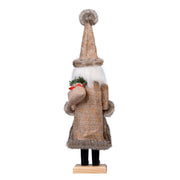 ArlinaL Santa Nutcracker Figure, 15 Inch, Gold
