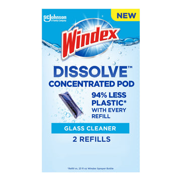 DISSOLVE PODS2PK REFILL 2X0.28FLOZ by Windex – 2 Count (Pack of 1), 2 Pack, Model 339896