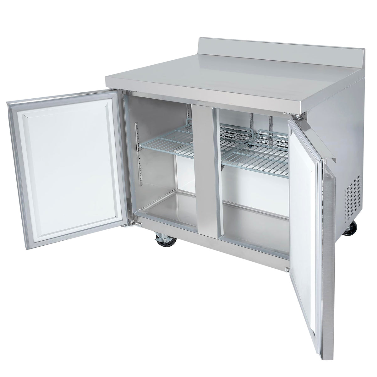 36 1/4" Worktop Refrigerator by MOTAK – 38.98x32.68x42.52, In Description, Check Images, Model MWR-36-X