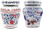 Amarena Fabbri Wild Cherries & Fabbri Strawberries Combo, 8oz each