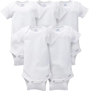 Gerber Baby Girls' 5 Pack Onesies