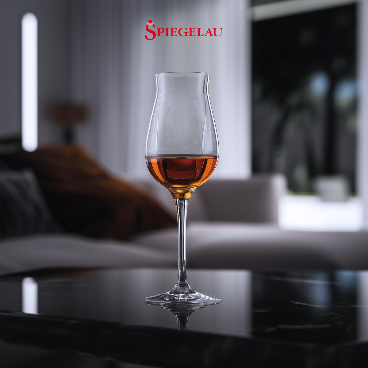 4 Piece Authentis Digestive Wine Glasses by Spiegelau – set of 4, 6 fluid_ounces, Crystal, Clear, Pack of 4