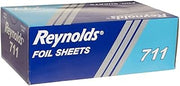 Reynolds Pop-Up Interfolded Aluminum Foil Sheets in Silver, 500/Box
