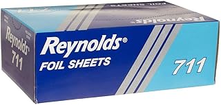 Reynolds Pop-Up Interfolded Aluminum Foil Sheets in Silver, 500/Box