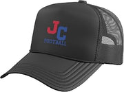 John Curtis Christian School Logo Football Trucker Hat with Adjustable Mesh Back