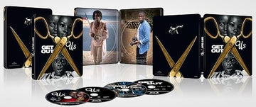Get Out / Us Double Feature - Limited Edition Steelbook 4K Ultra HD + Blu-ray + Digital