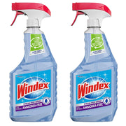 Cleaners, Blue, 26 fl. oz. 2 Count (Crystal RAIN) by Windex – 26 Fl Oz (Pack of 1), Crystal Rain