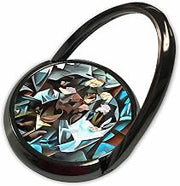 3dRose Three Men Playing Cards Geometric Art After Rockline Phone Ring