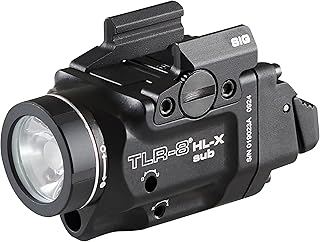 Streamlight 69467 TLR-8 HL-X Sub Rechargeable Rail-Mounted Gun Light