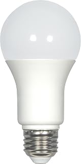 Satco S29837 6-Pack Solid State LED Light Bulb; 120 Volts; 9.8 Watts; 800 Lumens; A19 Medium Base; 3500; Dimmable; Frosted Finish