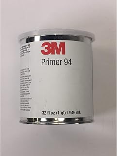 3M Tape Primer 94, Light Yellow, 1 Quart Can, 32 Fl Oz (Pack of 1) | Promotes Adhesion