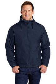 Team Jacket by Port Authority – Large, 100 %,100 % Polyester,Nylon, Bright Navy/ Light Oxford, Model 241804